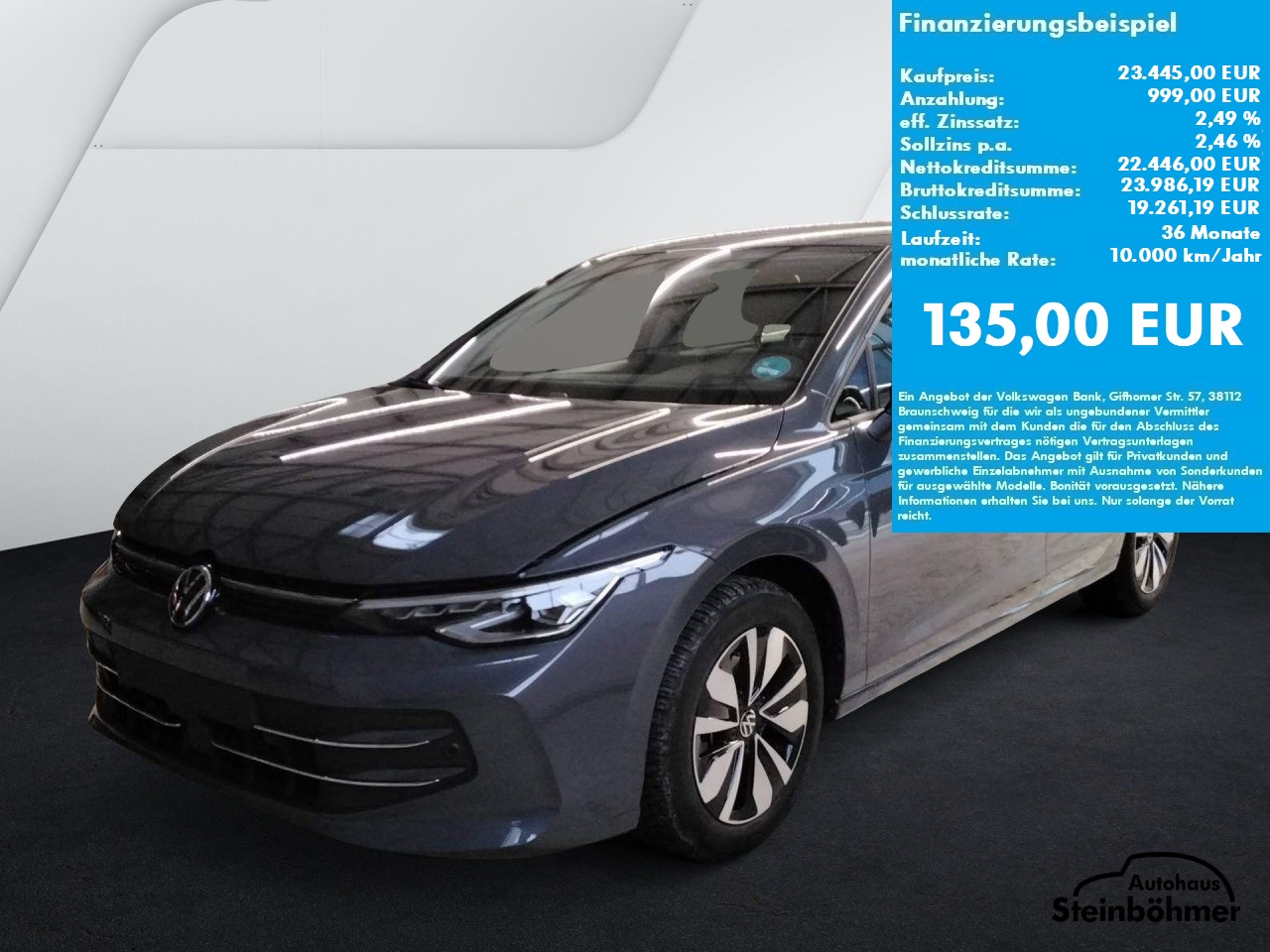 VW Golf GOAL 1.5TSI LEDPlus NAV AHK ACC SideAssist Bluetooth Navi LED Klima Einparkhilfe el. Fenster