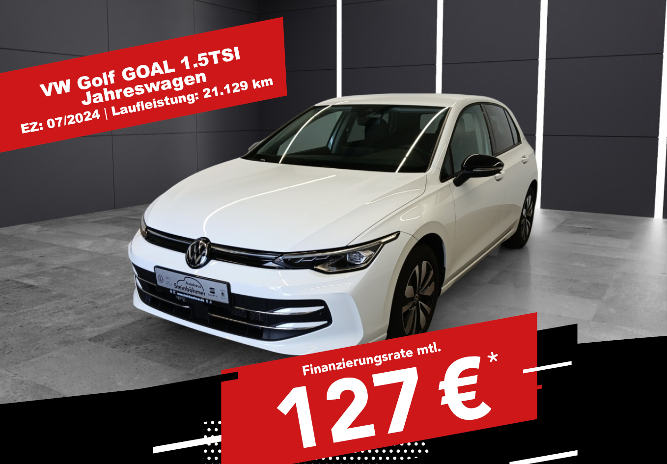 VW Golf Facelift Goal 1.5TSI LEDPlus NAV AHK SHZ VW Golf Facelift Goal 1.5TSI LEDPlus NAV AHK SHZ