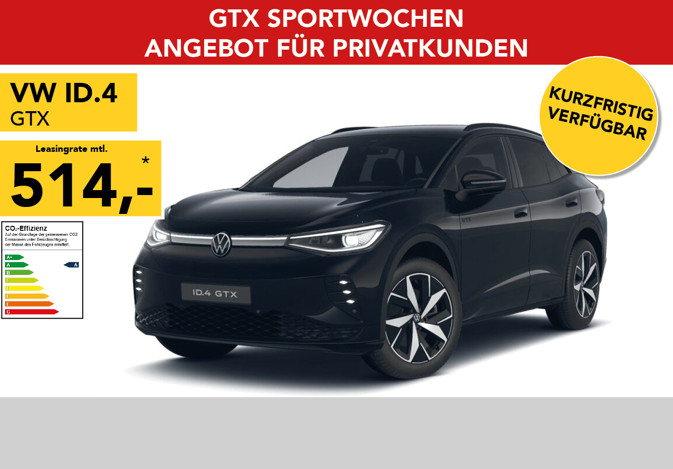 VW ID.4 GTX 4MOTION, AHK, Winterräder, Wärmepumpe