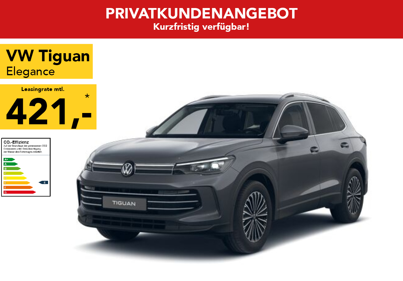 VW Tiguan Elegance 1.5 eTSI AHK IQ.Drive Navi Bluetooth LED Klima Einparkhilfe el. Fenster