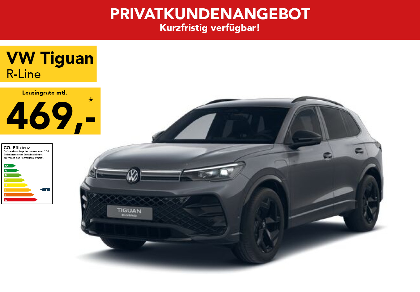 Volkswagen Tiguan R-Line 1.5 eHybrid AHK BlackStyle Navi