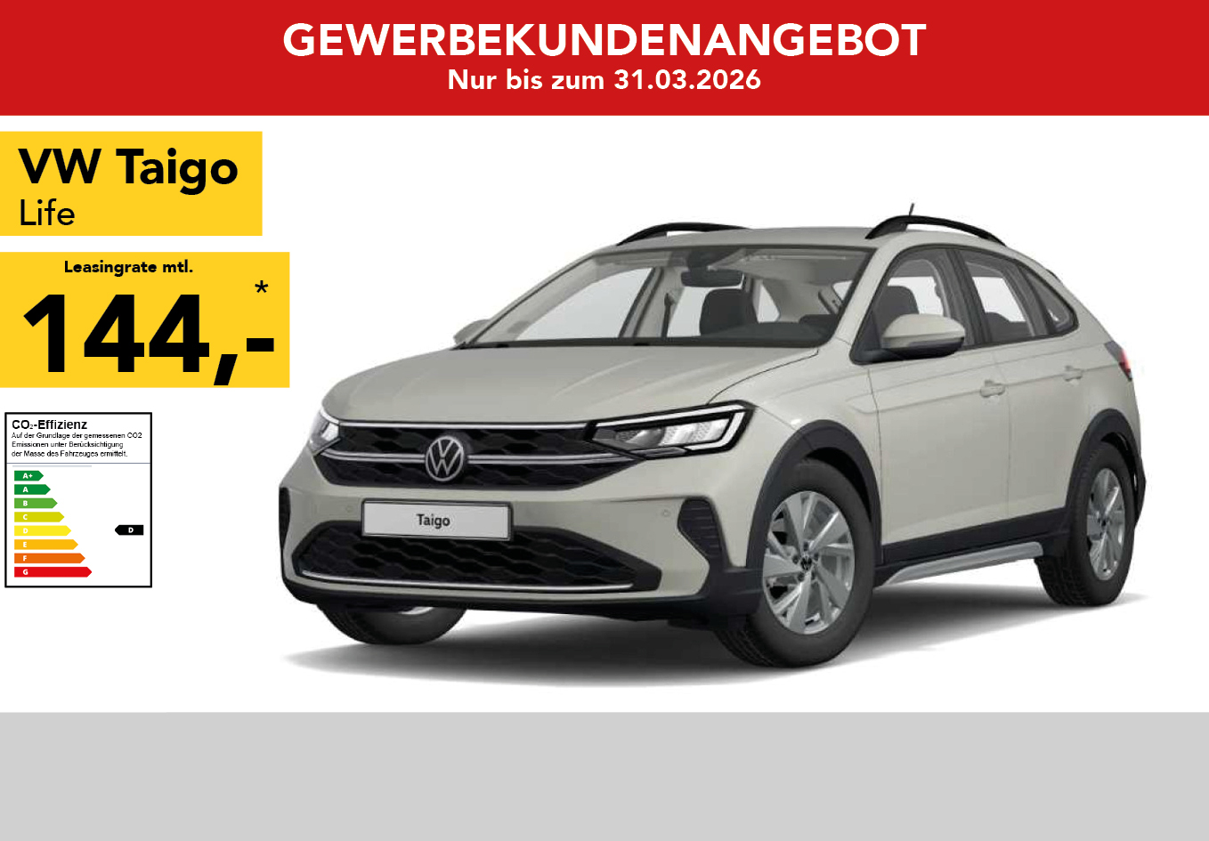 VW Taigo Life 1.0TSI