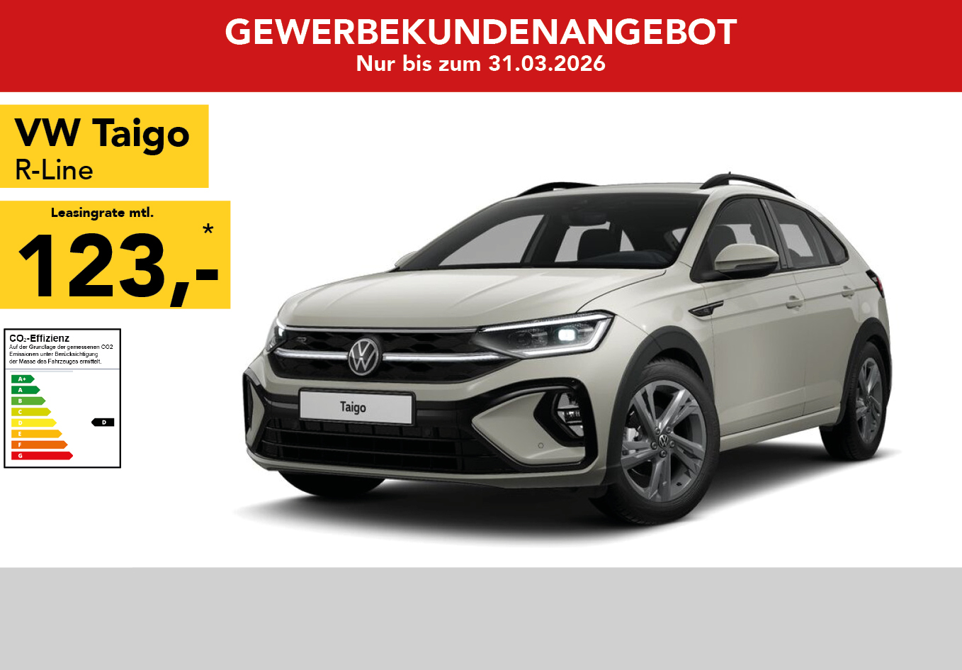 Taigo R-Line 1.0 TSI