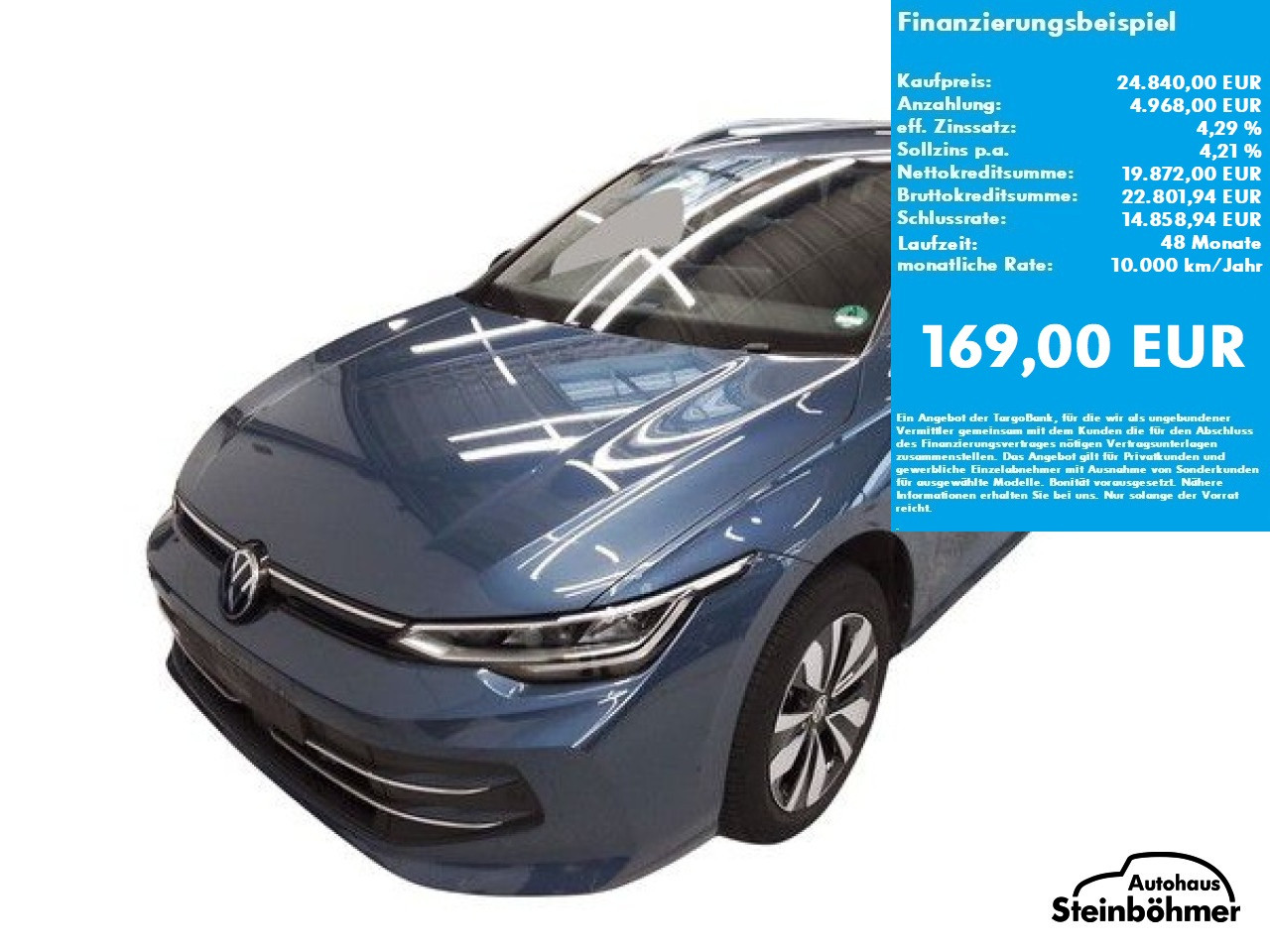 VW Golf Variant GOAL 1.5TSI LED NAV ACC SHZ RearView Bluetooth Navi Klima Einparkhilfe el. Fenster