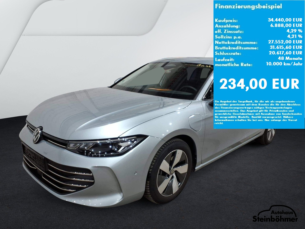 VW Passat Business 1.5TSI DSG eHybrid LED NAV AHK Bluetooth Head Up Display Navi Klima Einparkhilfe el. Fenster