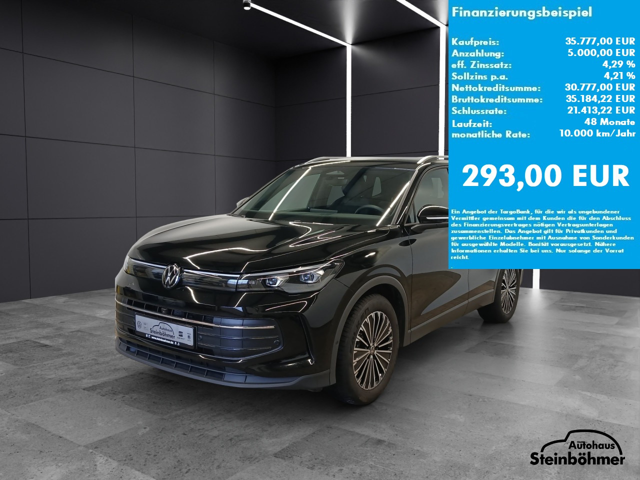 VW Tiguan Goal 1.5eTSI DSG IQ.Light NAV AHK ACC Bluetooth Navi LED Klima Einparkhilfe el. Fenster