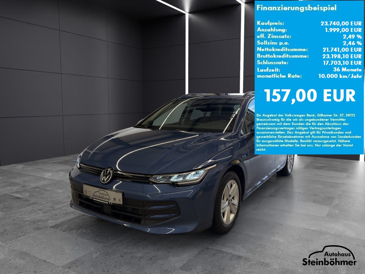 VW Golf Variant Life 1.5TSI LED AppCon ACC SHZ Bluetooth Klima Einparkhilfe el. Fenster