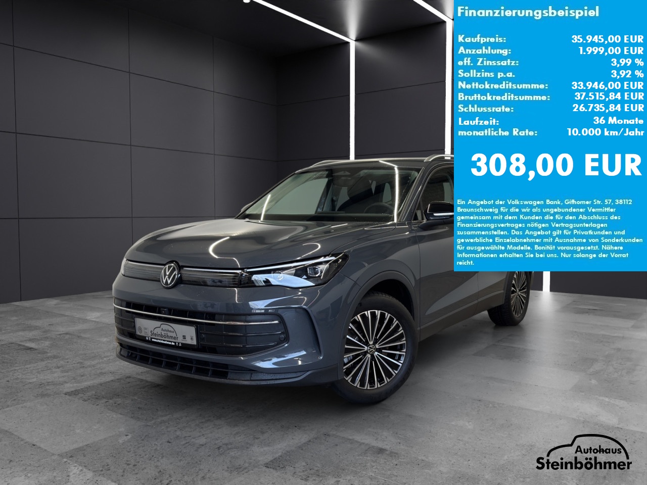 VW Tiguan Goal 2.0TDI DSG LED Plus NAV AHK AreaView Bluetooth Navi Klima Einparkhilfe el. Fenster