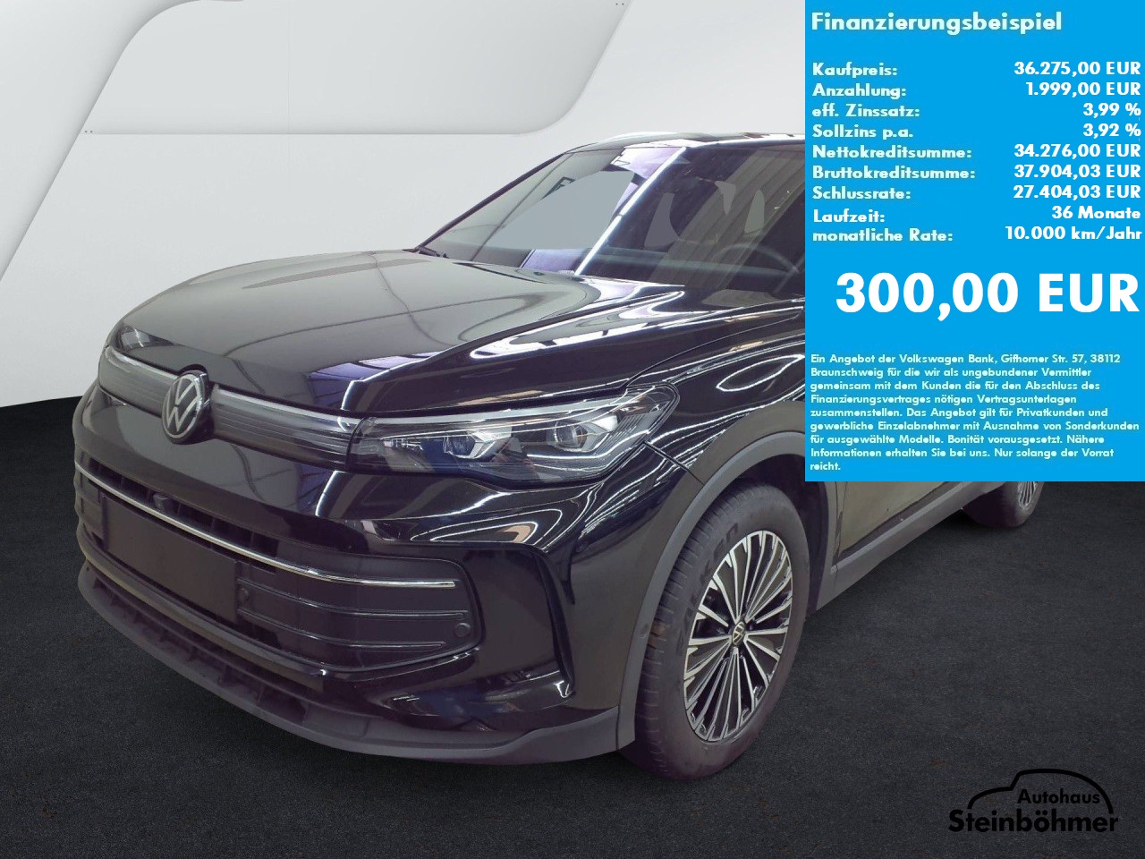 VW Tiguan Goal 1.5eTSI DSG IQ.Light NAV AHK AreaView Bluetooth Navi LED Klima Einparkhilfe el. Fenster