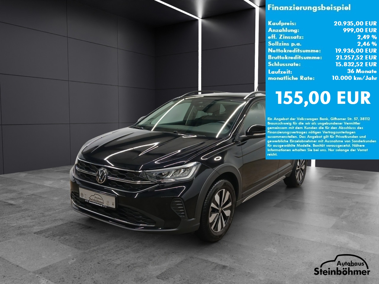 VW Taigo Goal 1.0TSI LED NAV SHZ ACC AppCon Bluetooth Navi Klima Einparkhilfe el. Fenster