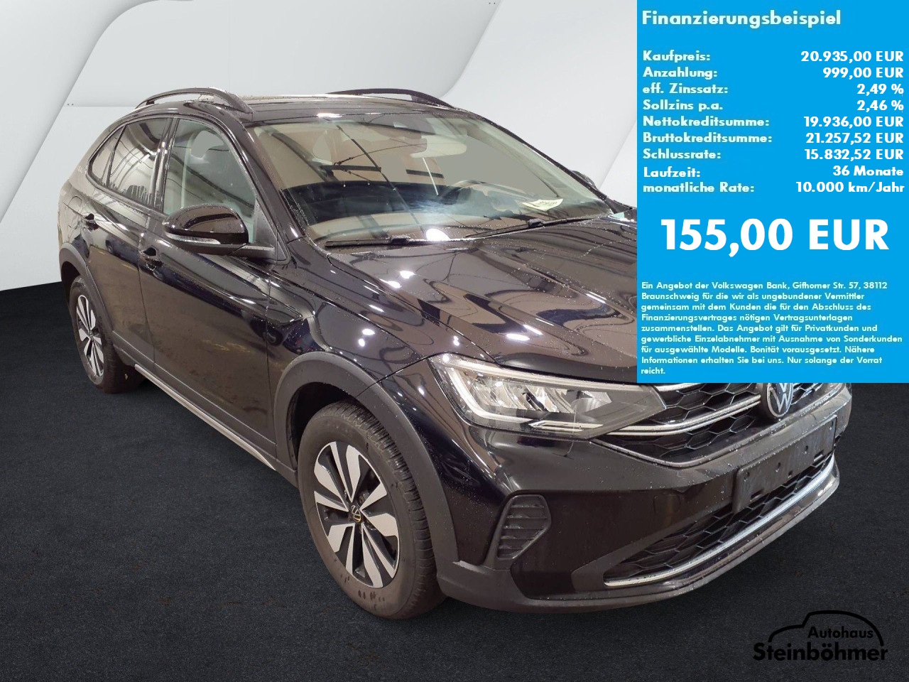 VW Taigo Goal 1.0TSI LED NAV ACC SHZ AppCon Bluetooth Navi Klima Einparkhilfe el. Fenster