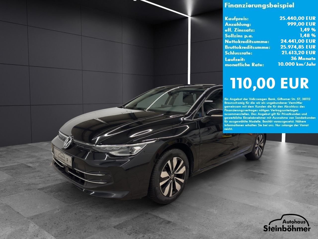 VW Golf GOAL 1.5eTSI DSG LEDPlus NAV AHK ACC Bluetooth Navi LED Klima Einparkhilfe el. Fenster