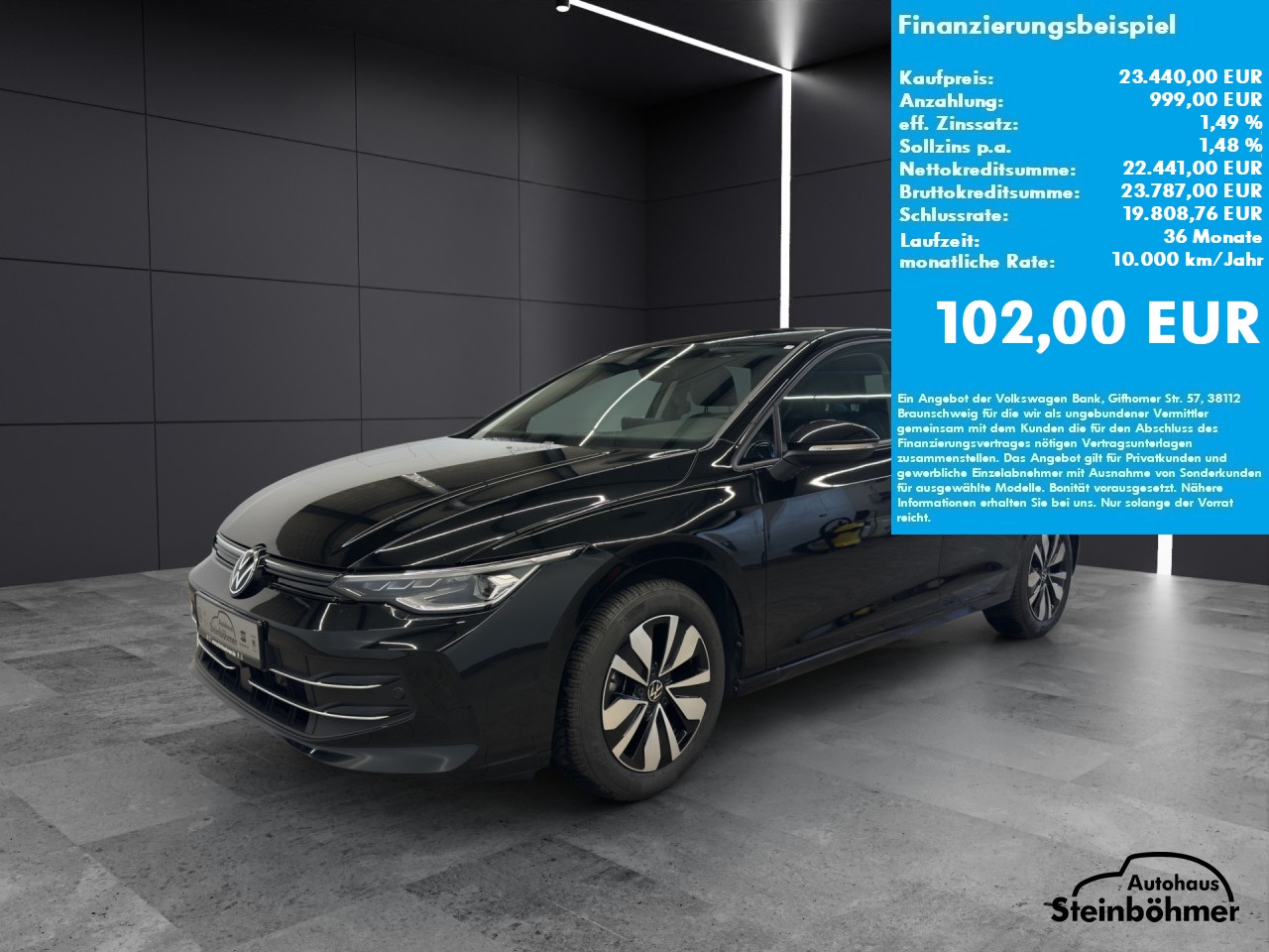 VW Golf Goal 1.5TSI LEDPlus NAV AHK ACC SHZ RearView Bluetooth Navi LED Klima Einparkhilfe el. Fenster