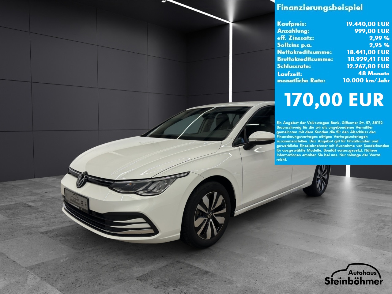 VW Golf Move 1.0TSI LED AppCon SHZ RearView Bluetooth Klima Einparkhilfe el. Fenster
