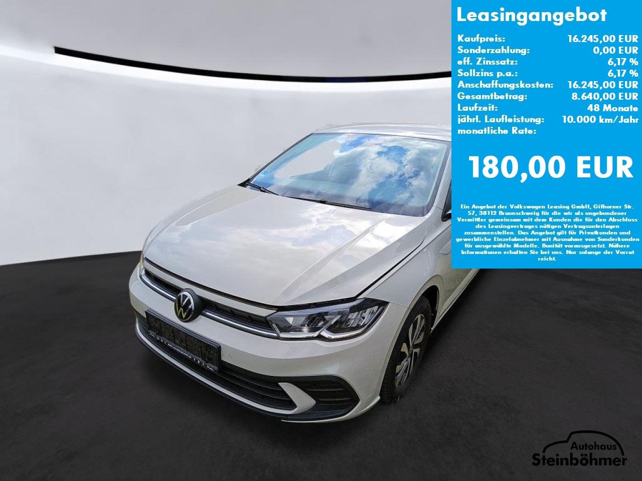 VW Polo ACTIVE 1.0MPI LED NAV SHZ AppCon Galway Bluetooth Navi Klima Einparkhilfe