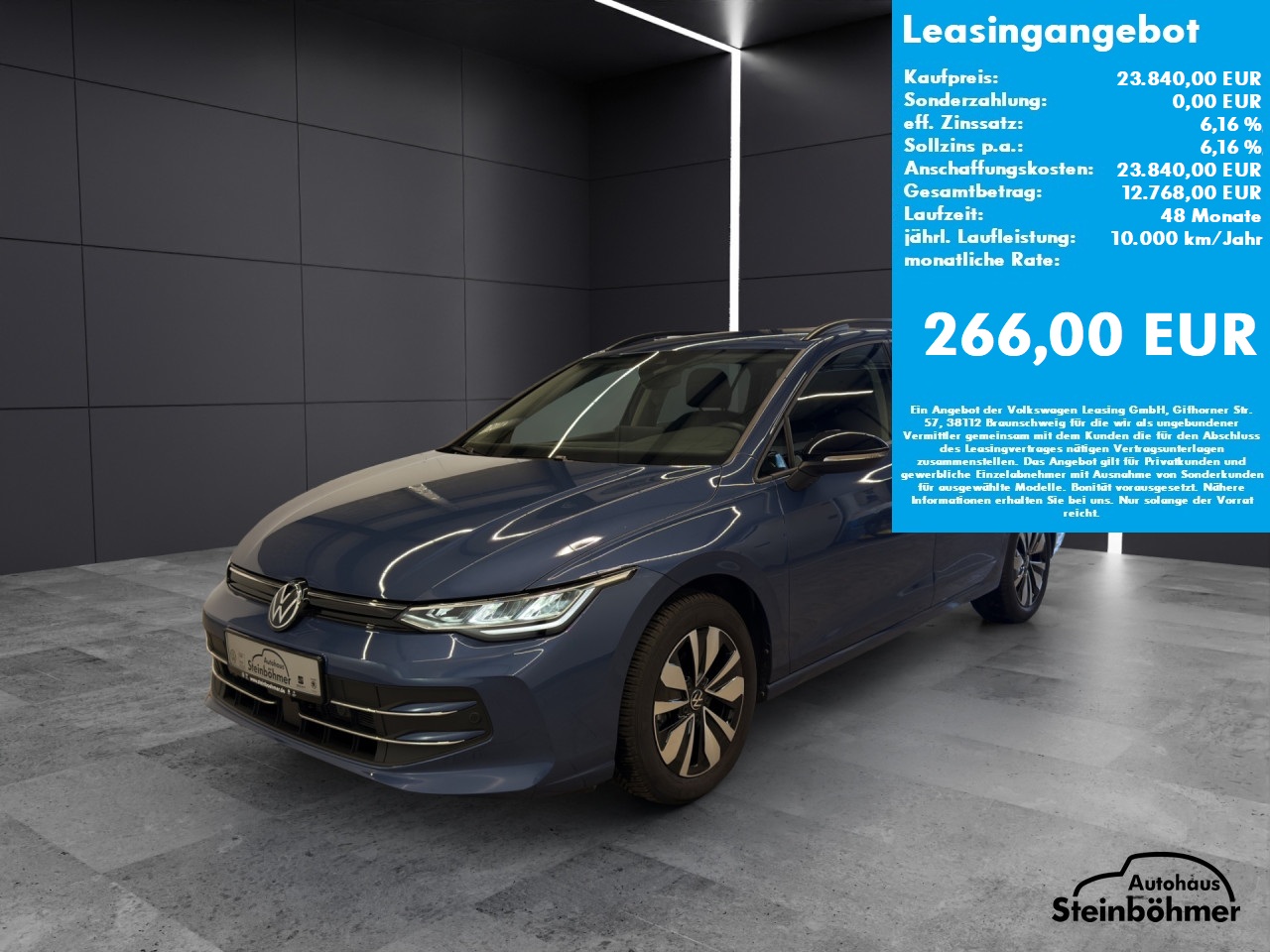 VW Golf Variant Goal 1.5TSI LED NAV ACC RearView Bluetooth Navi Klima Einparkhilfe el. Fenster