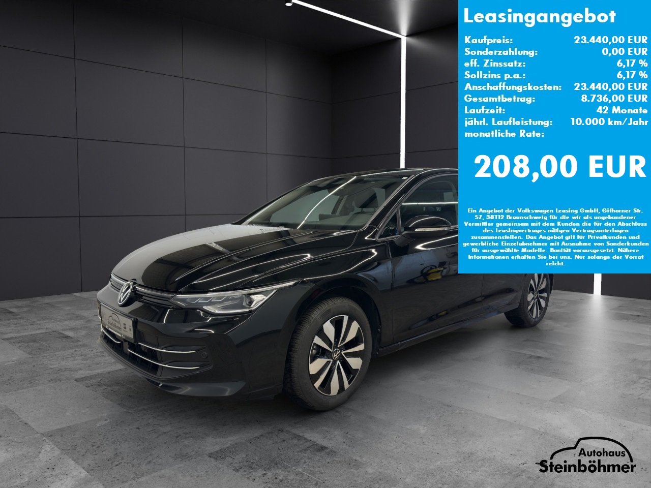 VW Golf Goal 1.5TSI LEDPlus NAV AHK ACC SHZ RearView Bluetooth Navi LED Klima Einparkhilfe el. Fenster