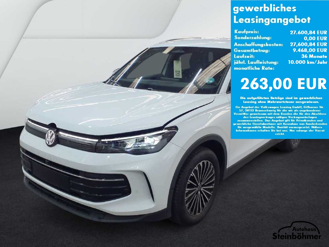 VW Tiguan Goal Plus 1.5eTSI DSG IQ.Light NAV AHK SHZ Bluetooth Navi LED Klima Einparkhilfe el. Fenster