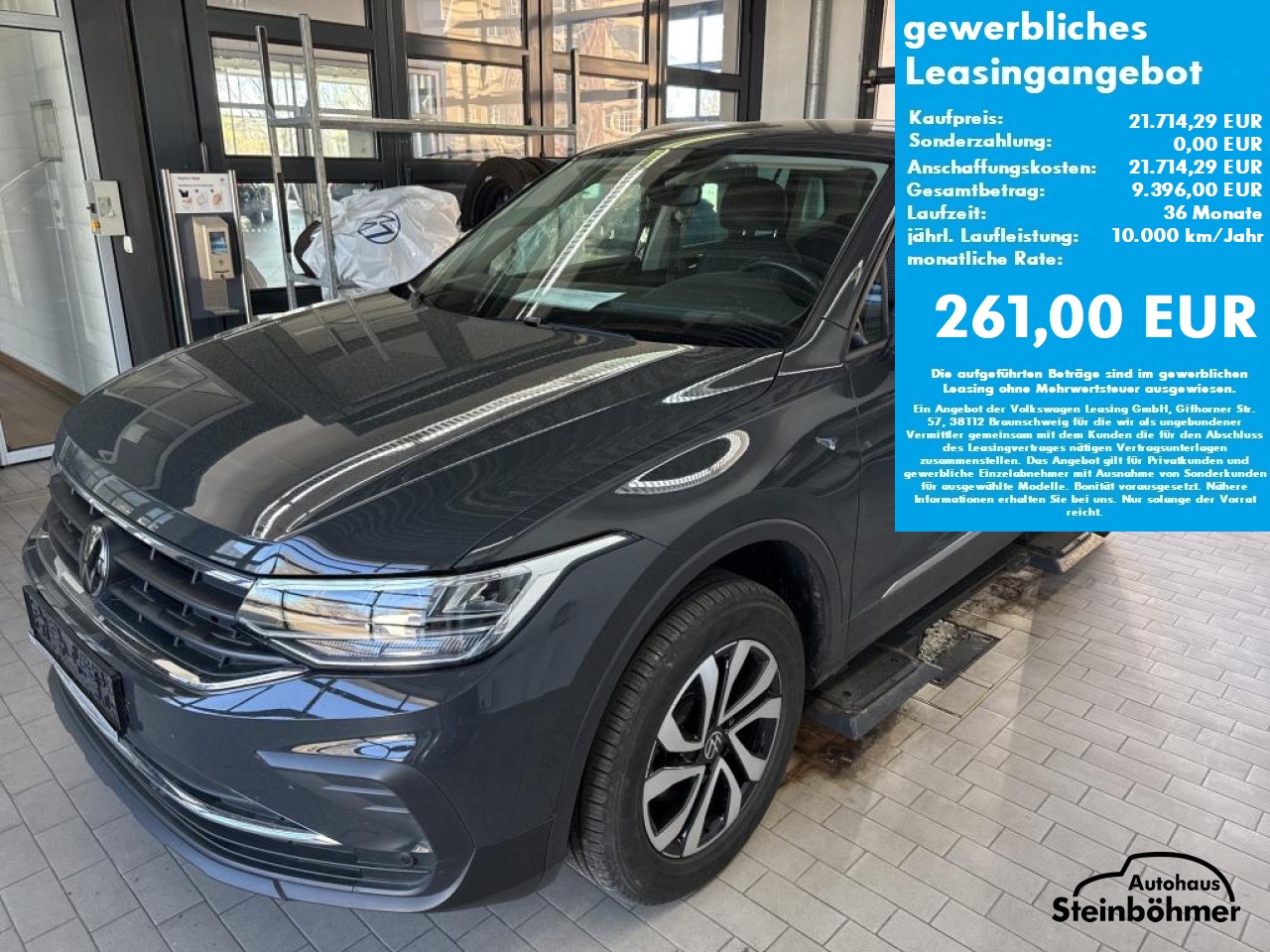 VW Tiguan ACTIVE 2.0TDI DSG LED NAV AHK ACC SHZ Bluetooth Navi Klima Einparkhilfe el. Fenster