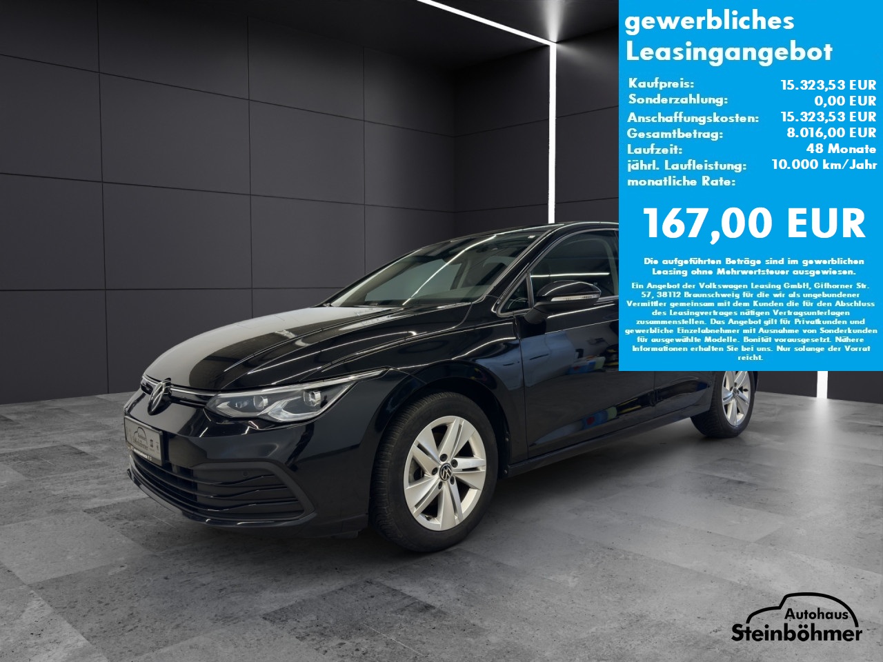 VW Golf Life 1.5TSI LEDPlus NAV SHZ RearView AppCon Bluetooth Navi LED Klima Einparkhilfe el. Fenster