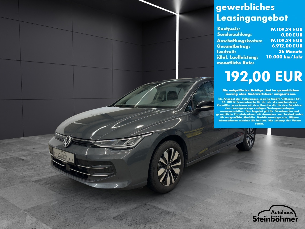 VW Golf GOAL 1.5TSI LED AppCon SHZ ACC SideAssist Bluetooth Klima Einparkhilfe el. Fenster