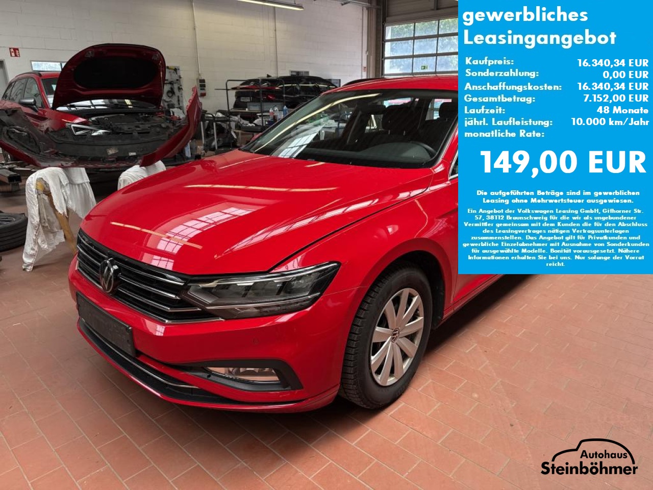 VW Passat Variant Business 2.0 TDI NAV LED RearView Bluetooth Navi Klima Einparkhilfe el. Fenster