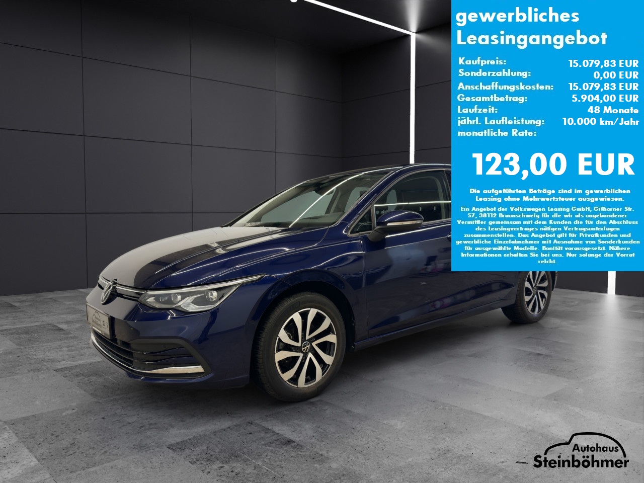 VW Golf Life 1.5 TSI ACTIVE RearView LED AppCon Bluetooth Head Up Display Navi Klima Standhzg Einparkhilfe el. Fenster