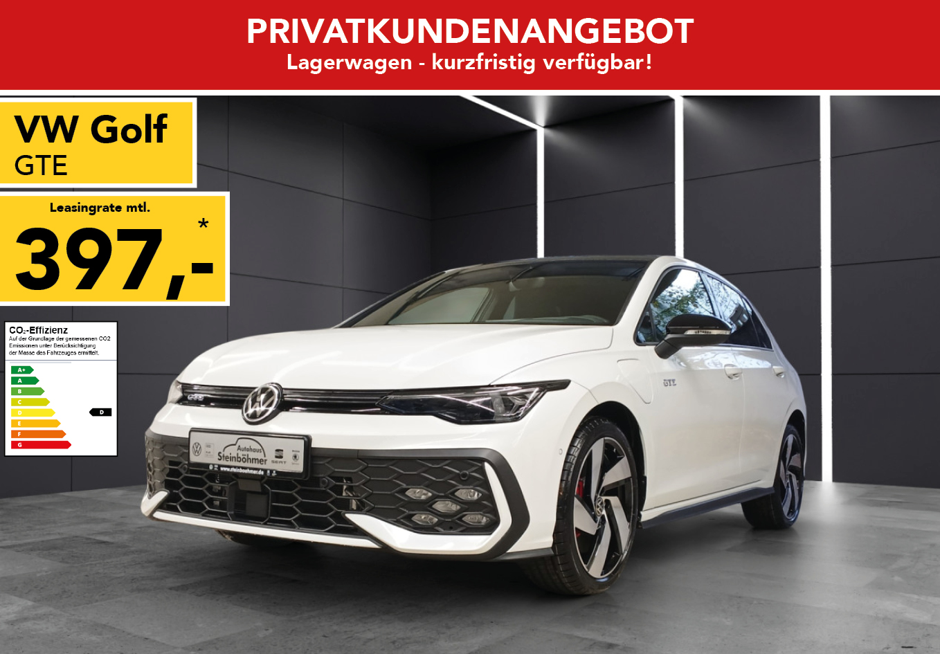 VW Golf GTE 1.5 eHybrid DSG