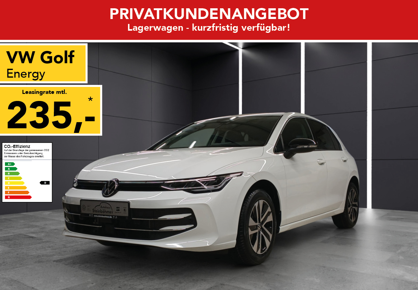 VW Golf ENERGY 1.5 TSI Ganzjahresreifen AppConnect