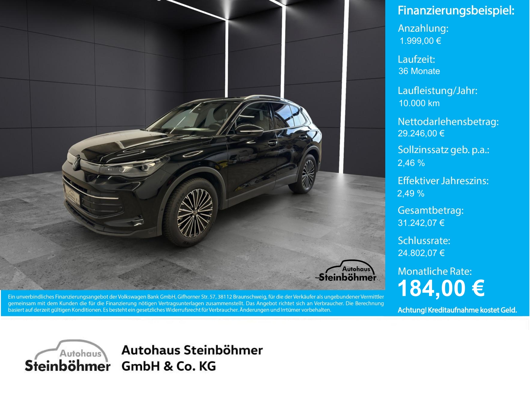 VW Tiguan Goal Plus 1.5eTSI DSG IQ.Light NAV ACC SHZ Bluetooth Navi LED Klima Einparkhilfe el. Fenster