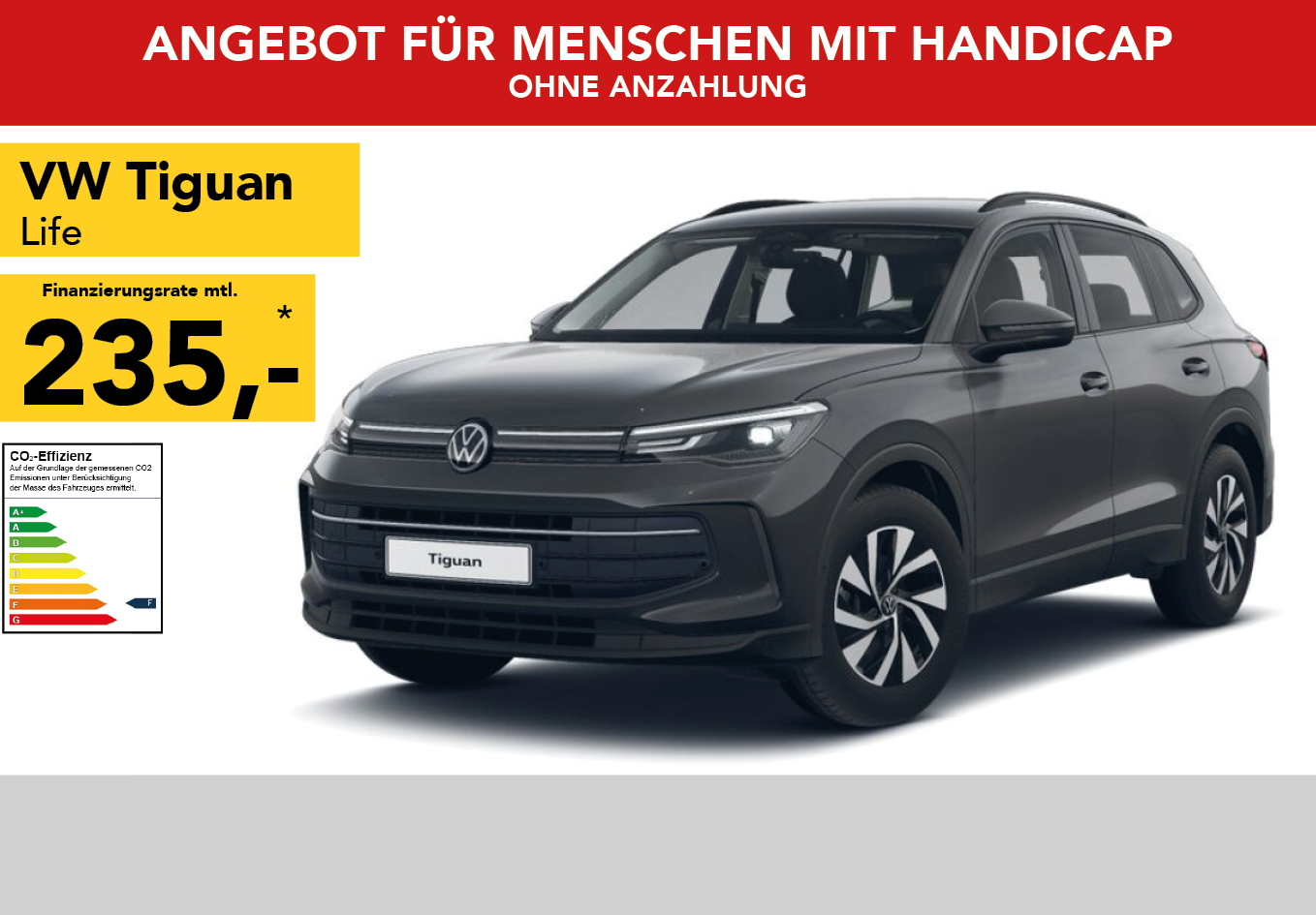 VW T-Cross in gelb, mtl. Leasingrate 186€
