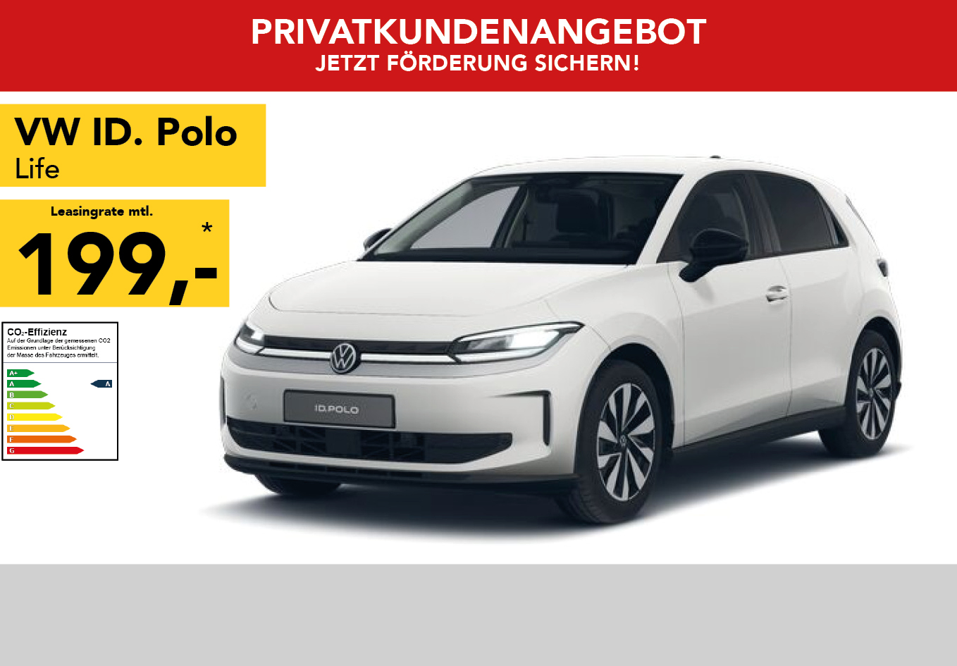 VW ID. Polo Life 99 kW (135 PS) 37 kWh