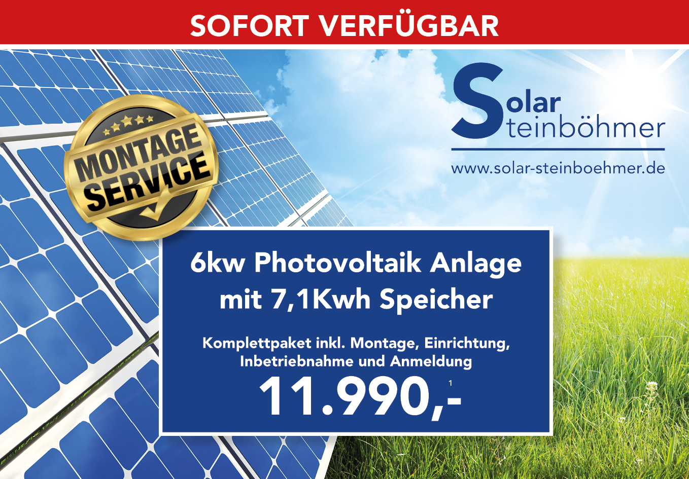 PV-Anlagen mit Montage