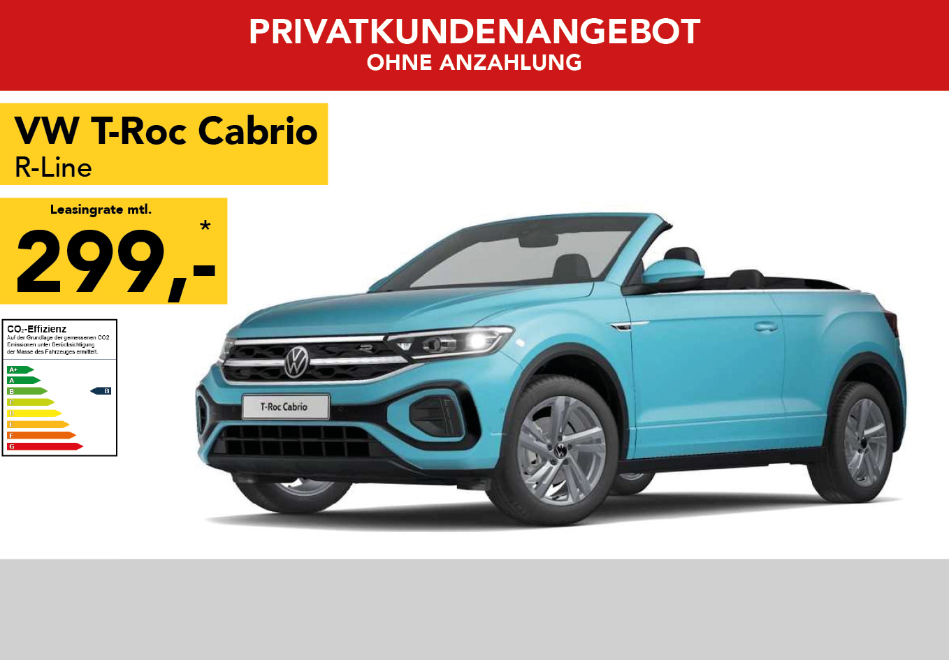 VW T-Roc Cabriolet R-Line 1.5 TSI